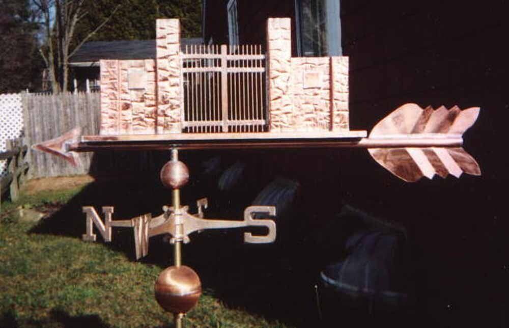 Landmark weathervane