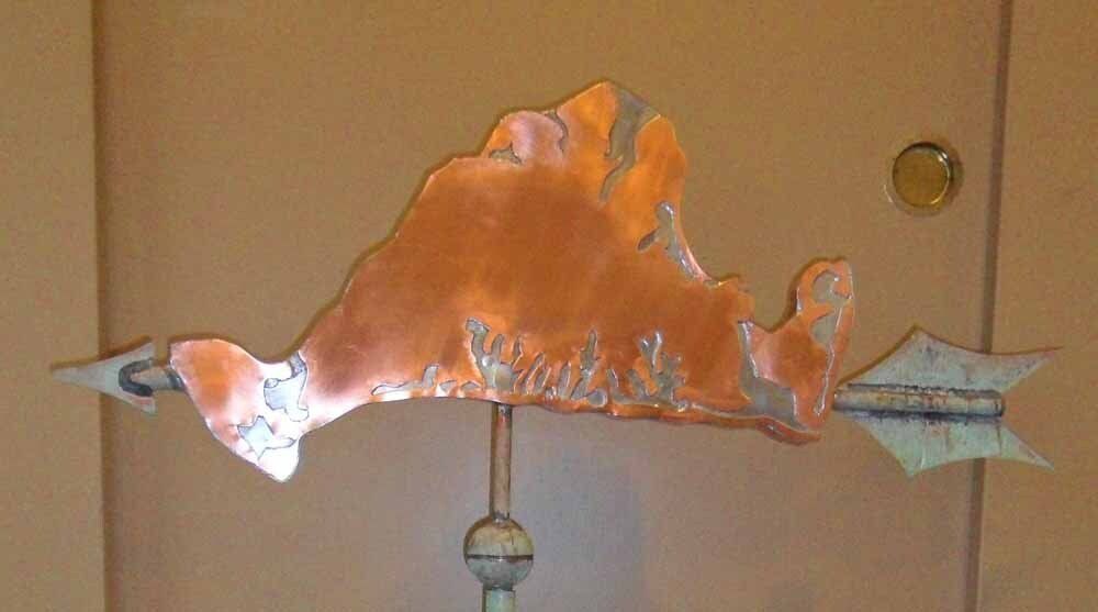 Landmark weathervane