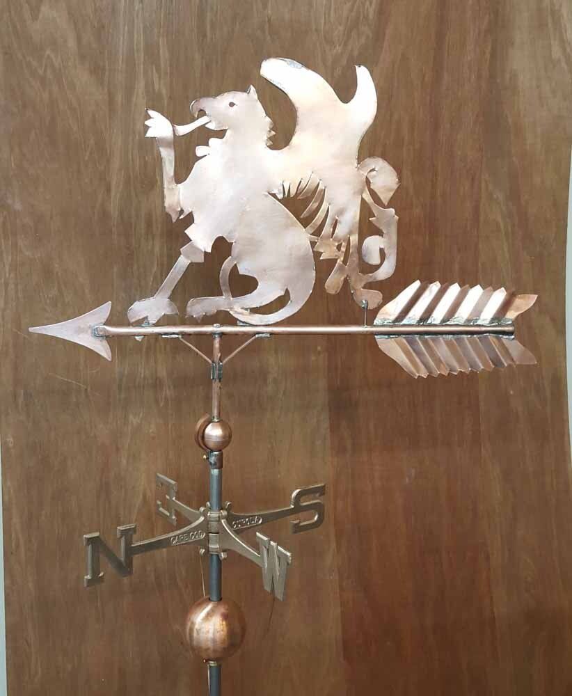 Mythical weathervane