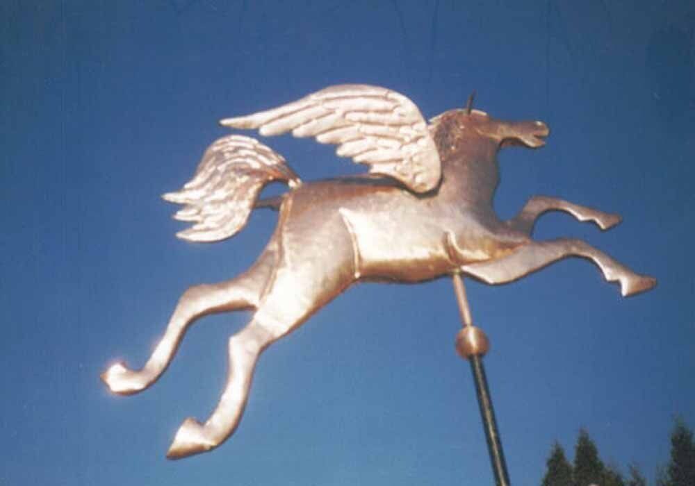 Mythical weathervane