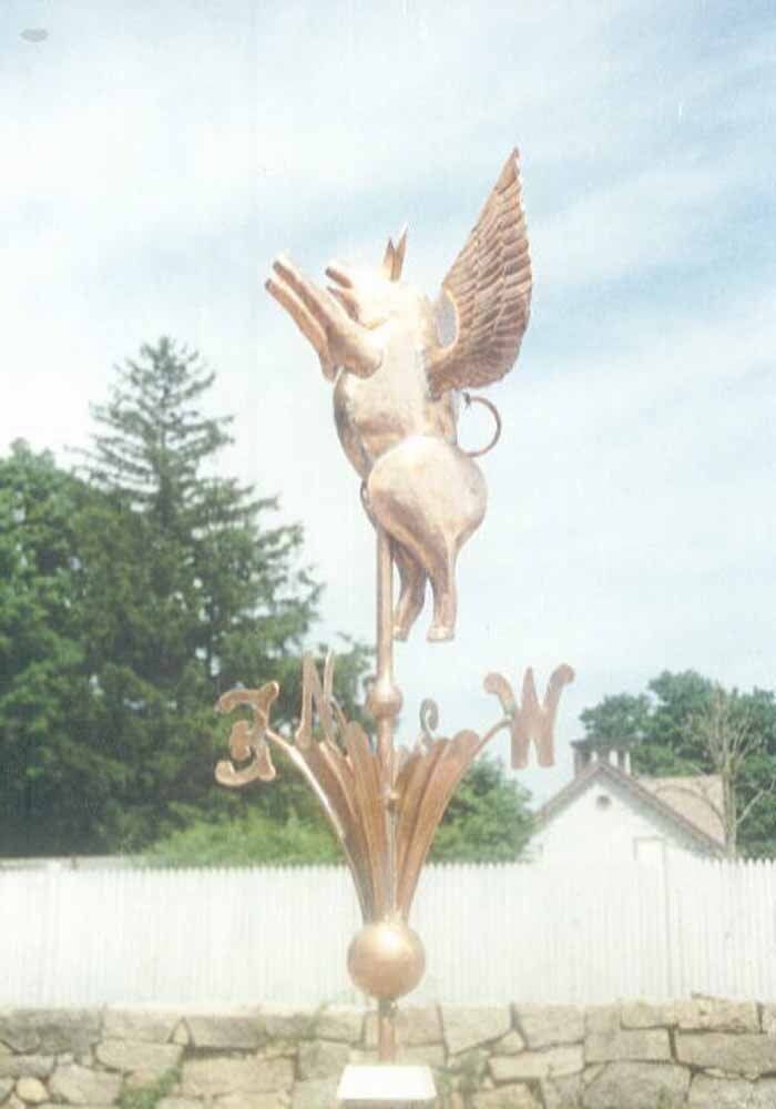 Mythical weathervane