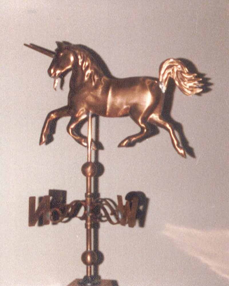 Mythical weathervane