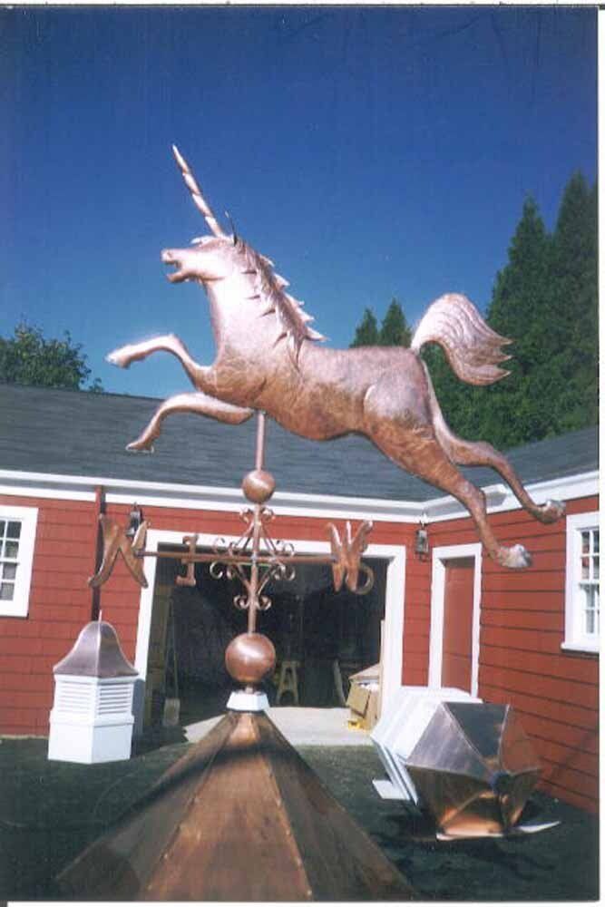 Mythical weathervane