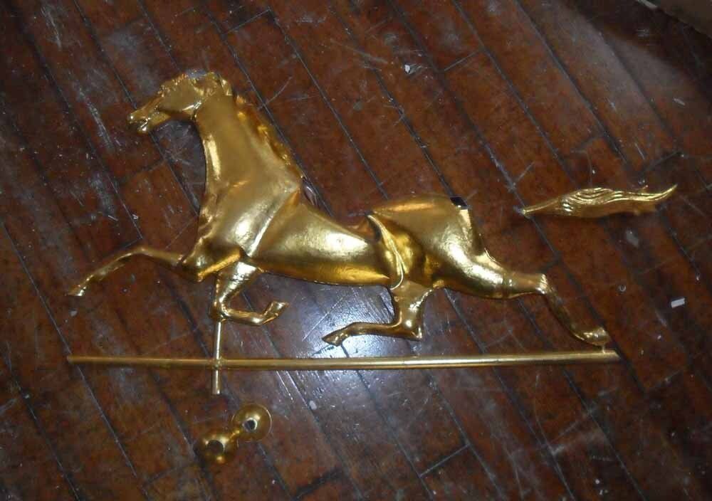 Restored weathervane