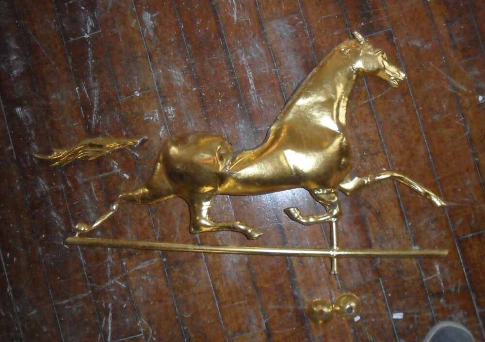 Restored weathervane