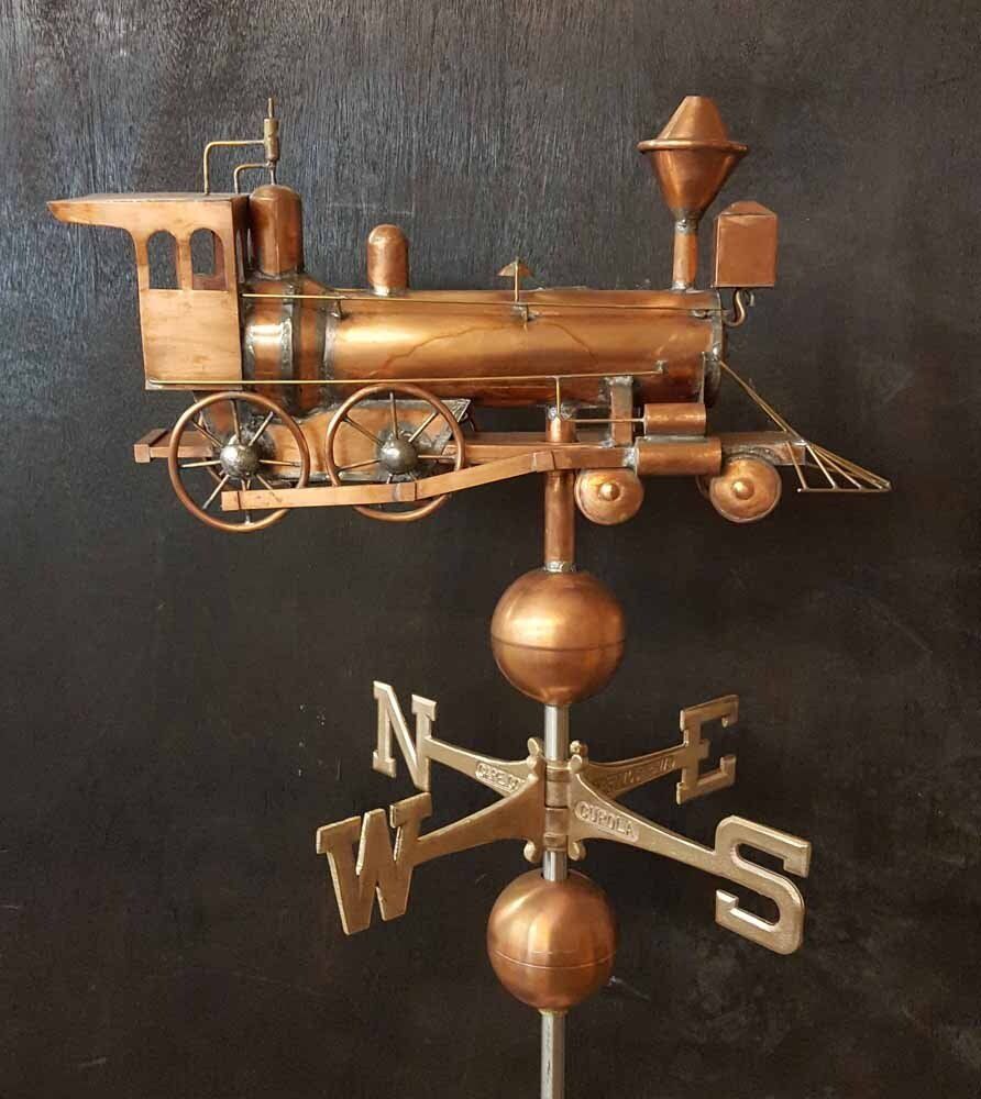 Train weathervane