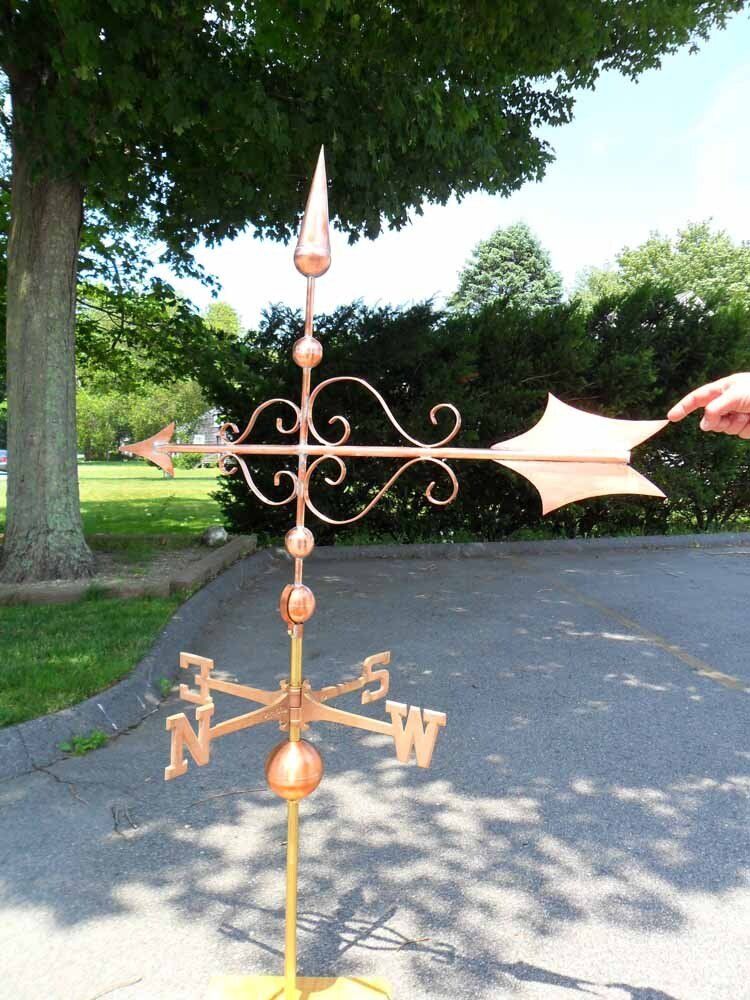 Arrow weathervane