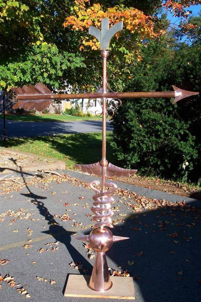 Arrow weathervane