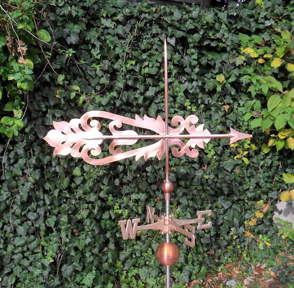 Arrow weathervane