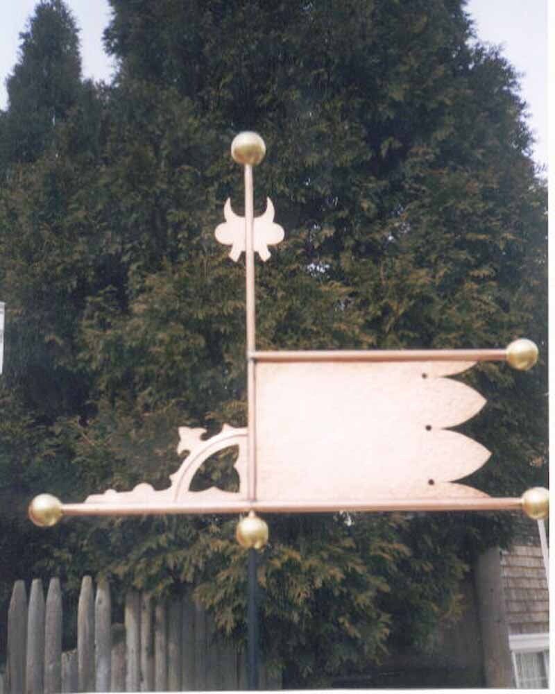 Banner weathervane
