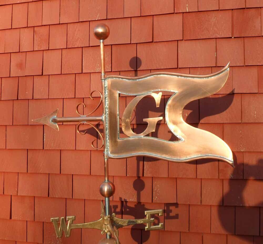Banner weathervane