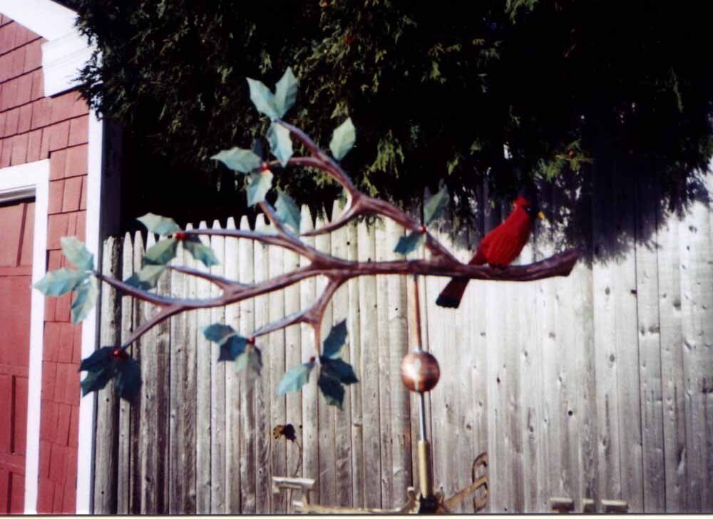 Bird weathervane