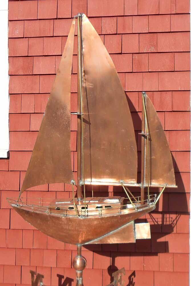 Boat weathervane
