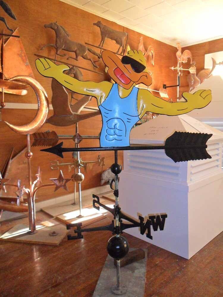 Character weathervane