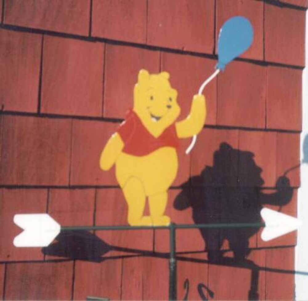 Character weathervane