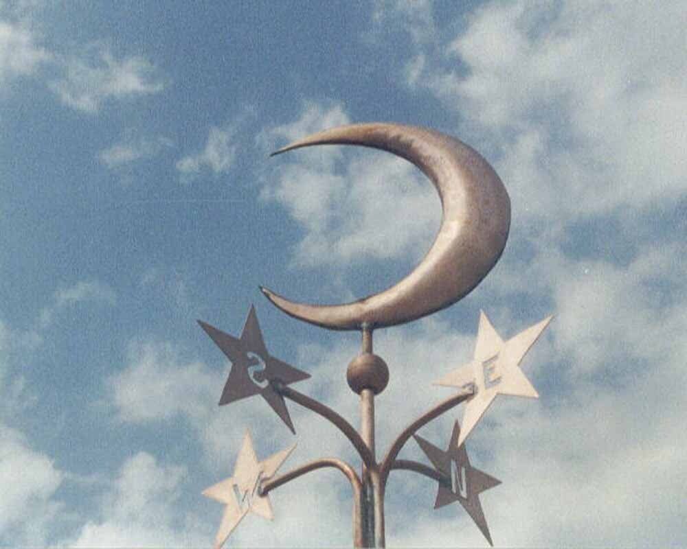 Cosmic weathervane