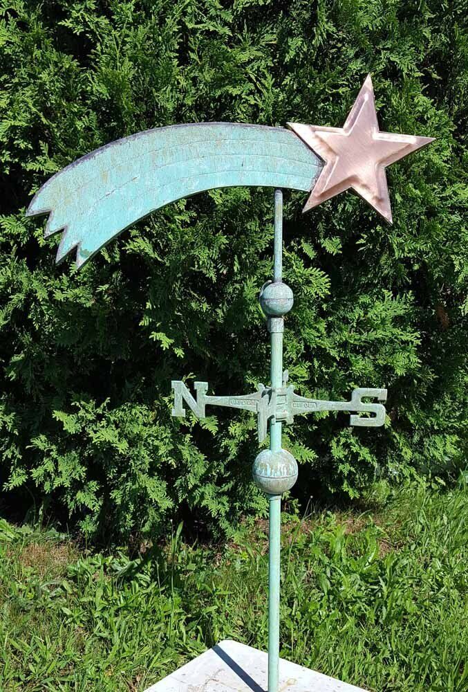 Cosmic weathervane