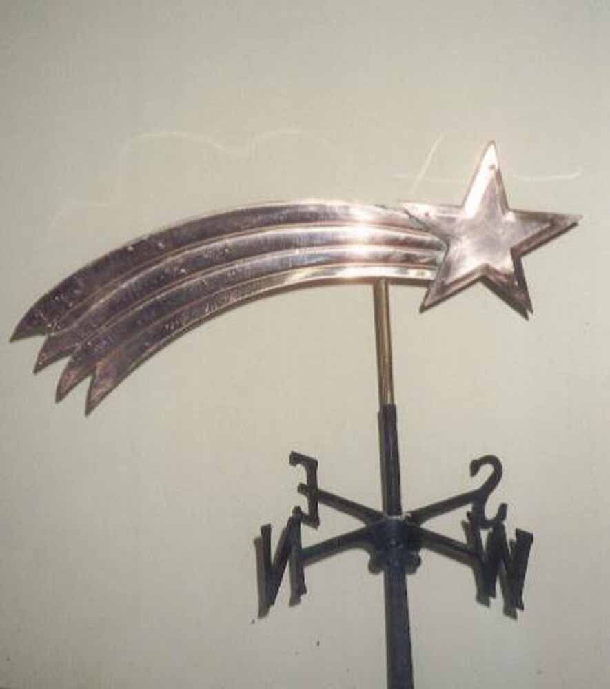 Cosmic weathervane