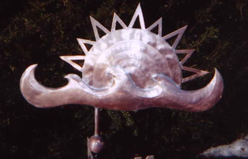 Cosmic weathervane