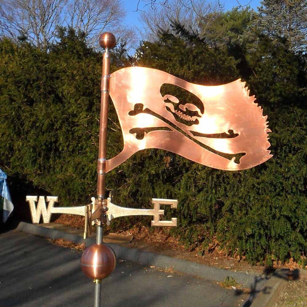 Flag weathervane