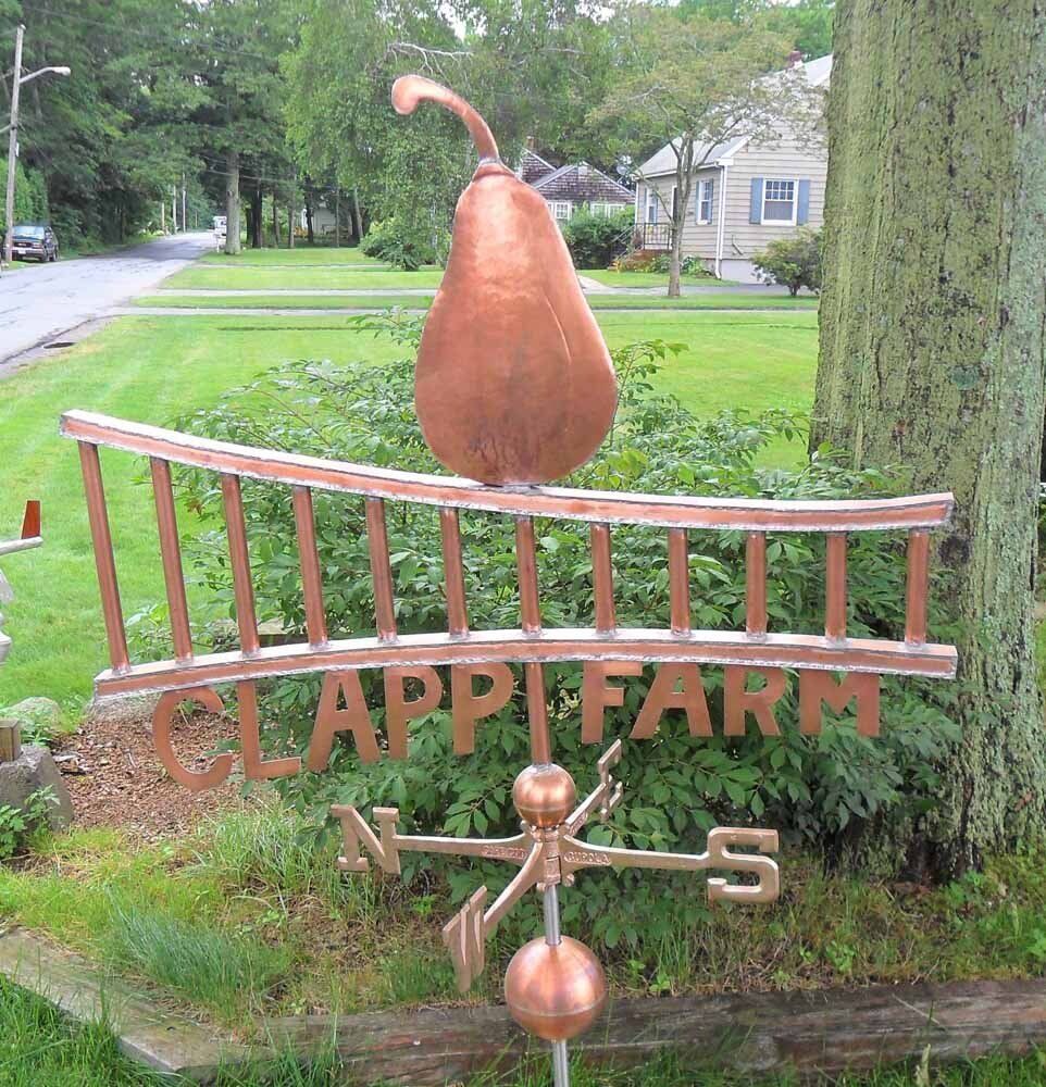 Fruit and plants weathervane