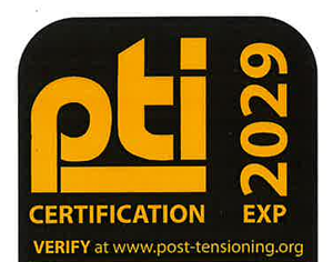 PTI certification seal