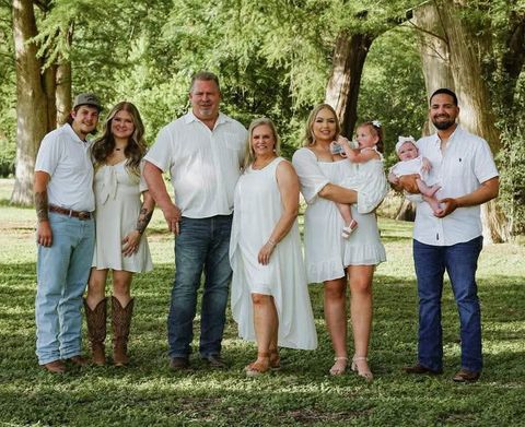 Joe Smith, owner and family