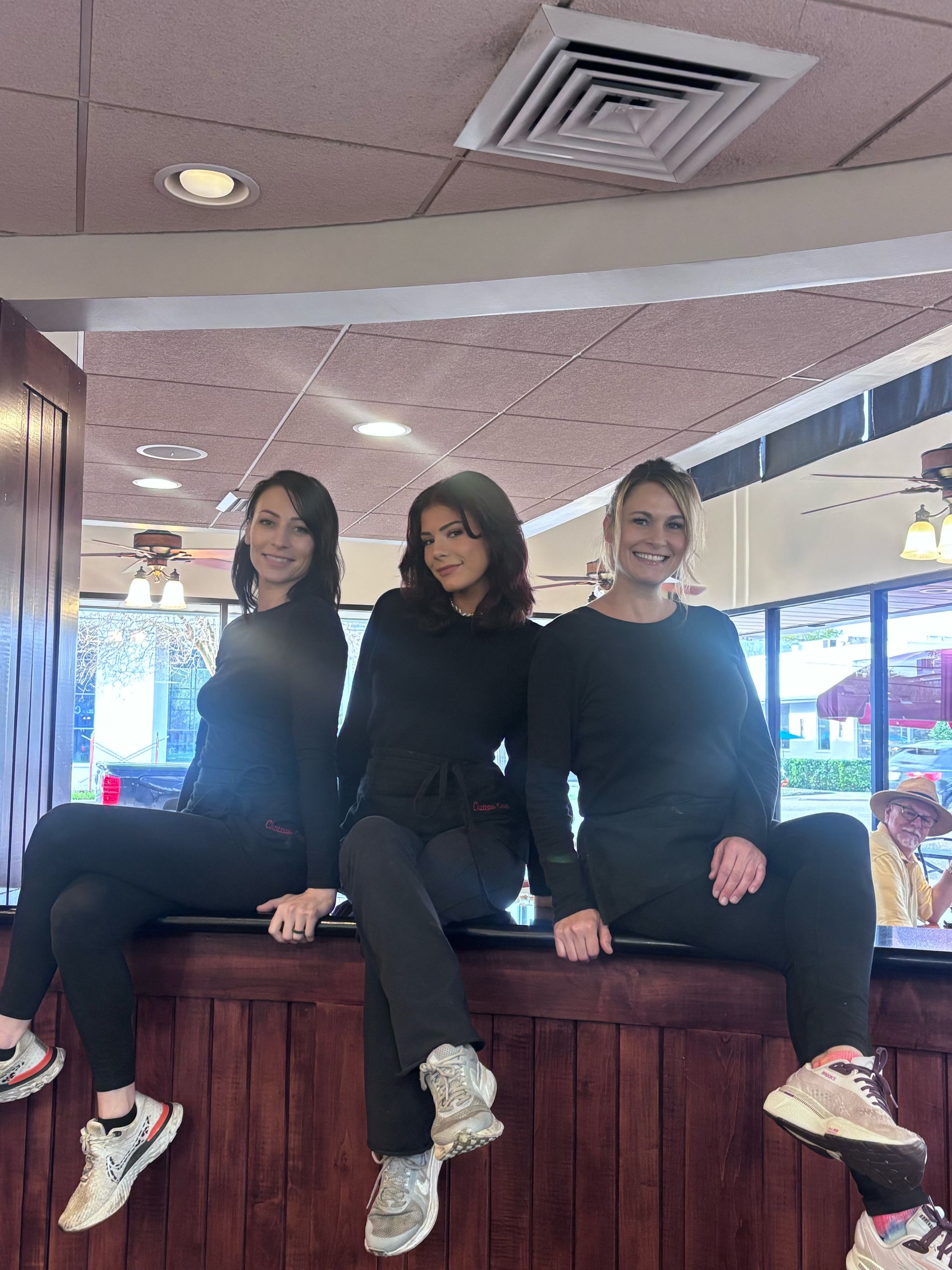 Chateu Cafe staffs.
