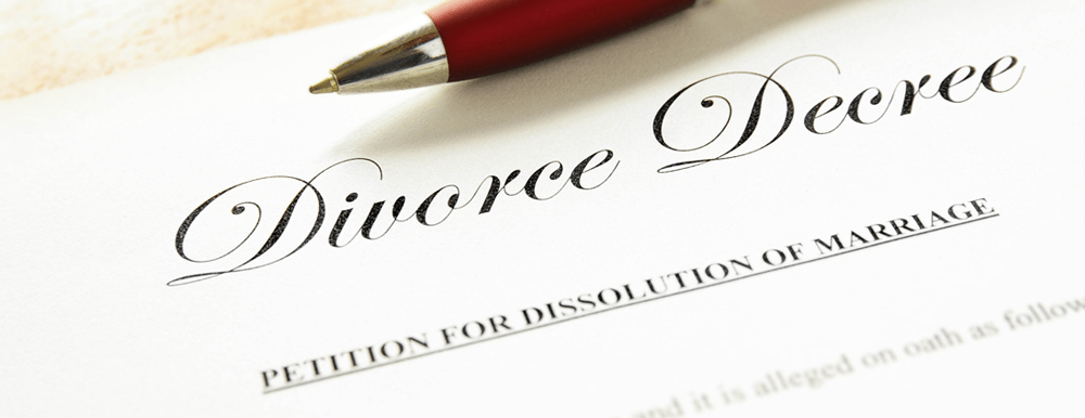 Divorce  papers