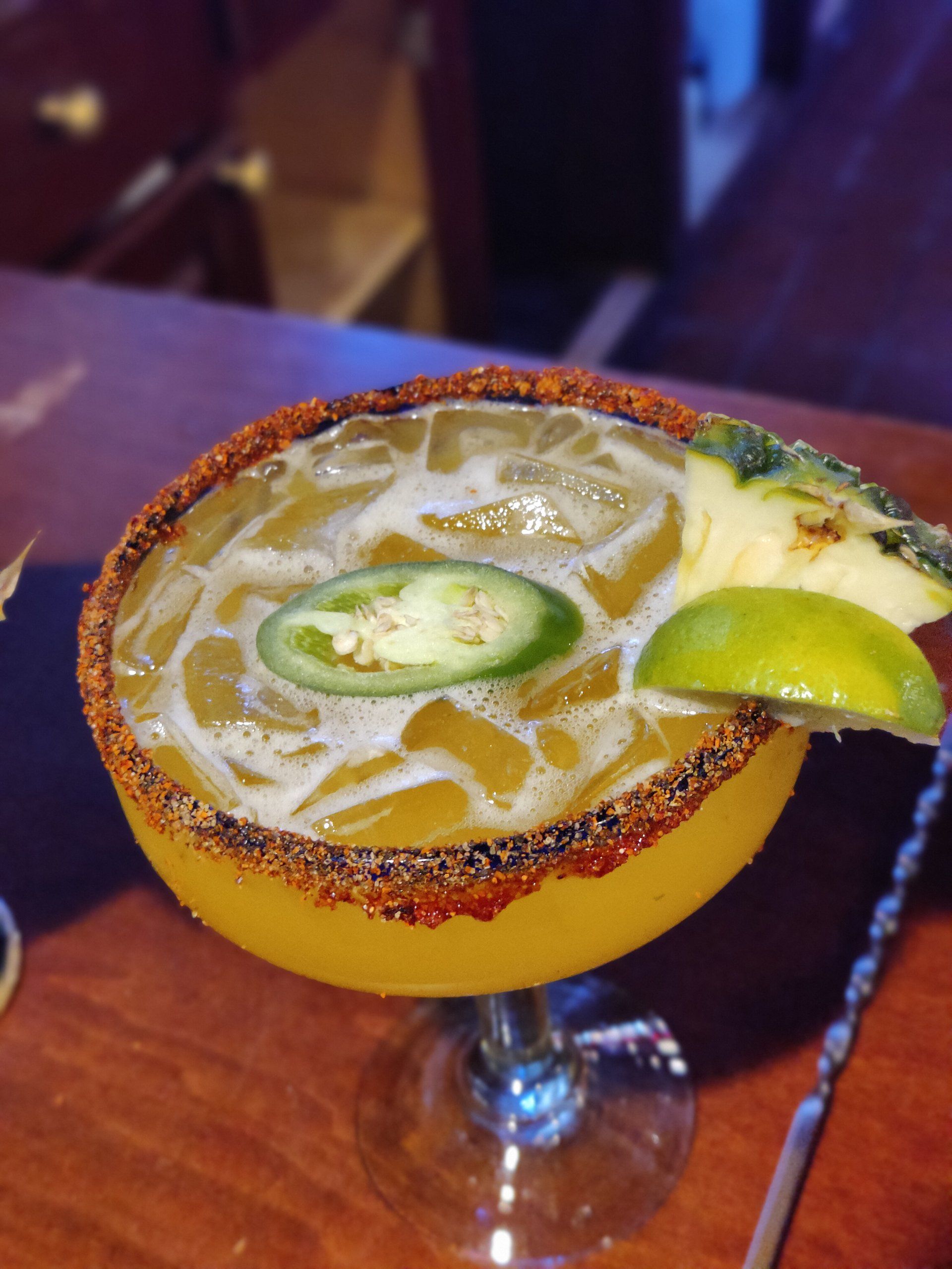 Pineapple Jalepeno Margarita