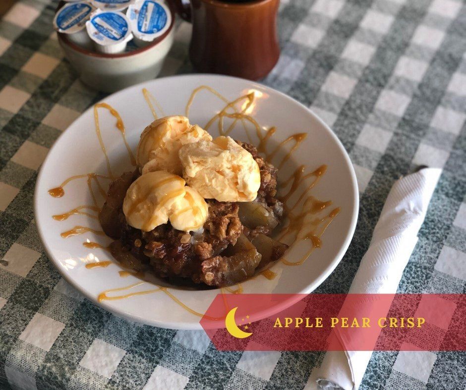 Be sure to save room for dessert