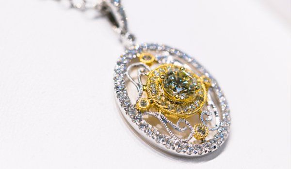 Silver and Gold pendant