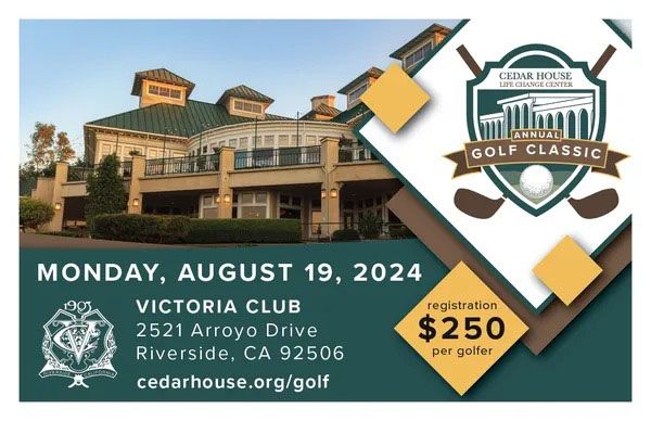 An advertisement for a golf classic at the victoria club