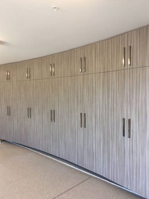 Garage cabinets