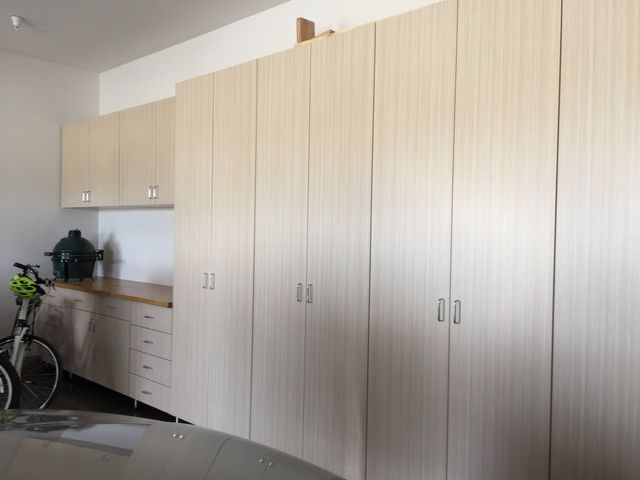 Garage cabinets