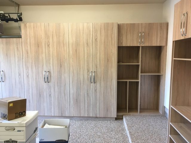 Garage cabinets