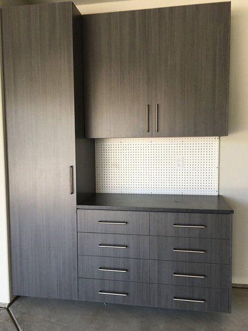 Garage cabinets