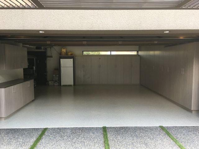 Garage cabinets