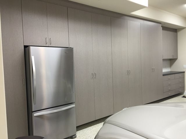Garage cabinets