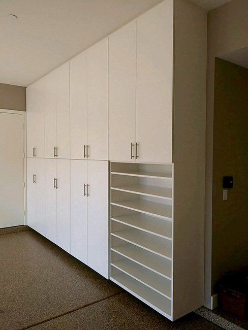 Garage cabinets