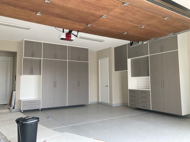 Garage cabinets