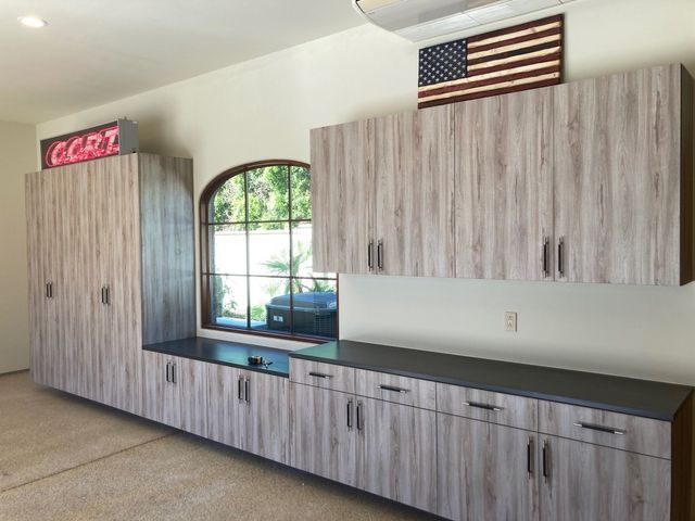Garage cabinets