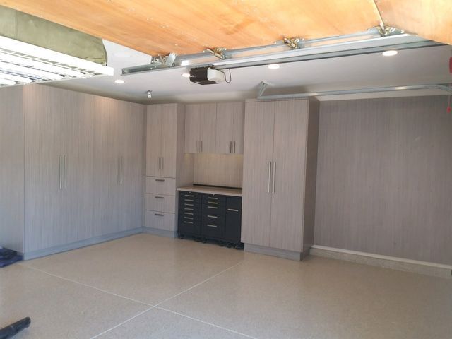 Garage cabinets