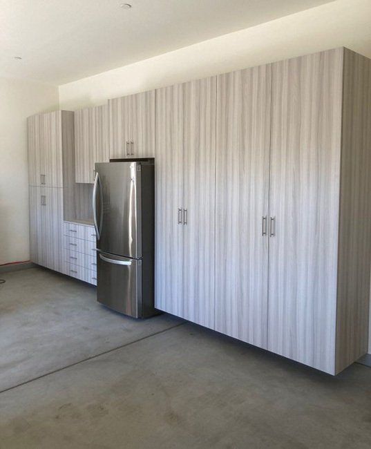 Garage cabinets