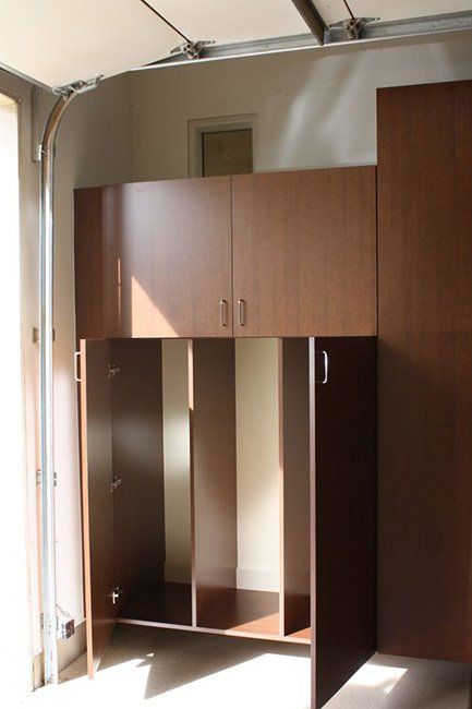 Garage cabinets