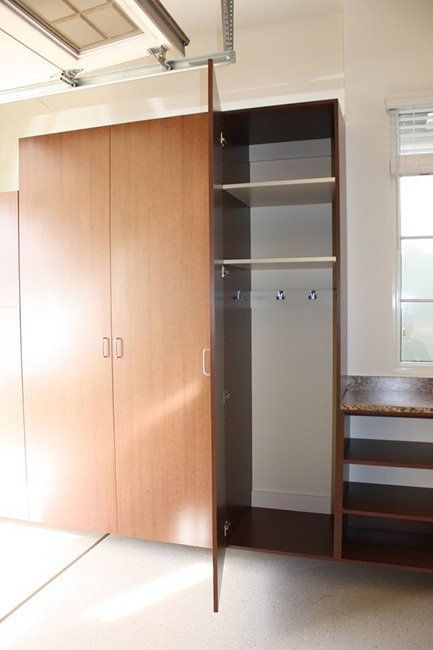Garage cabinets