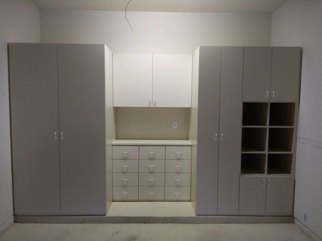 Garage cabinets