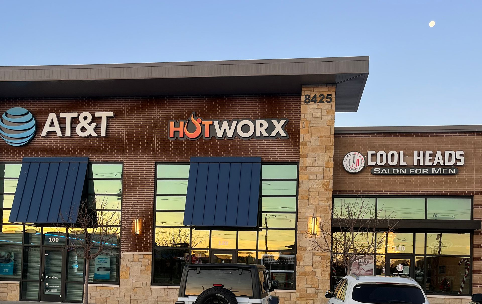 Image showing building signs, specifically front-lit illuminated channel letters