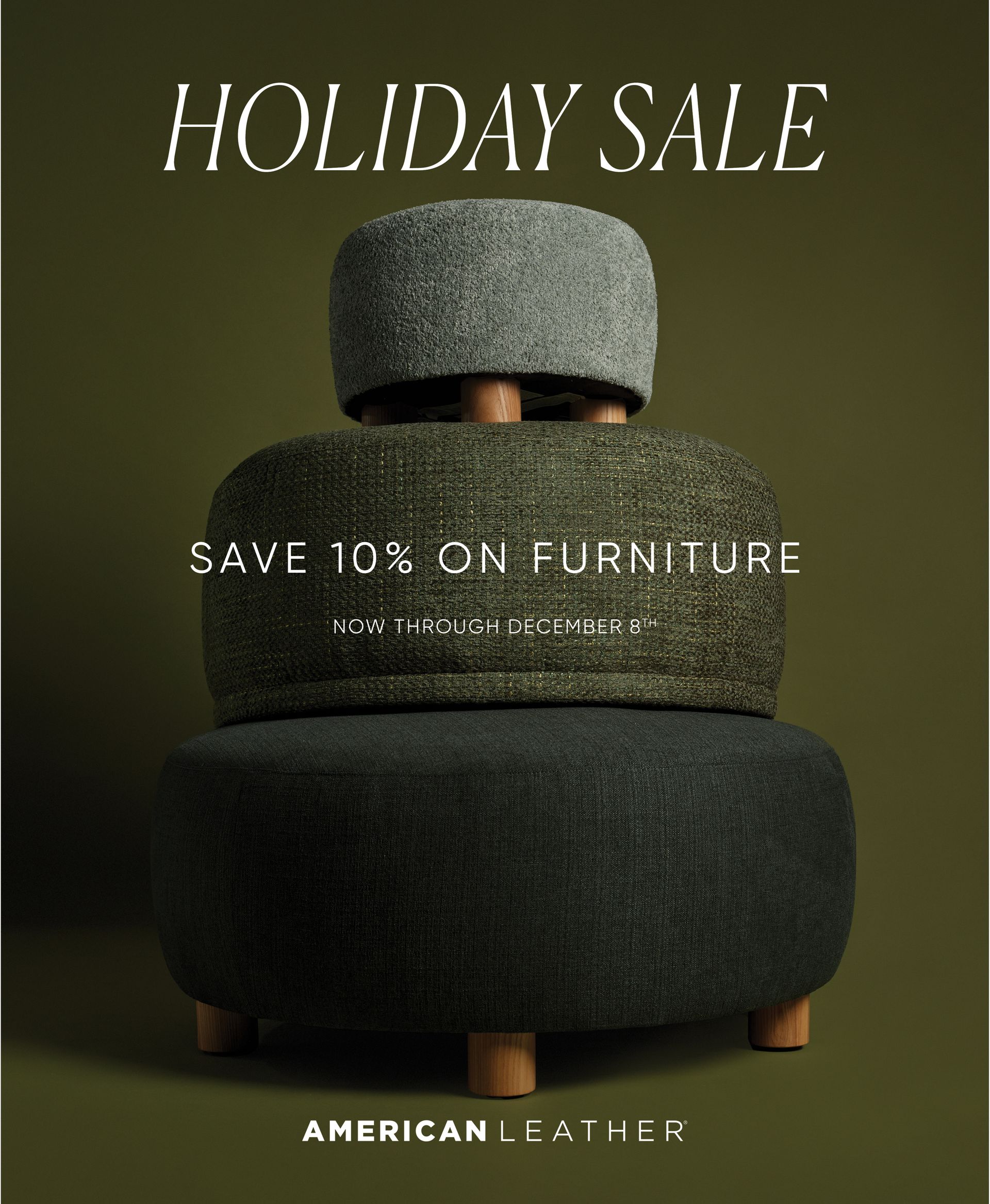 American Leather Holiday Sale ad