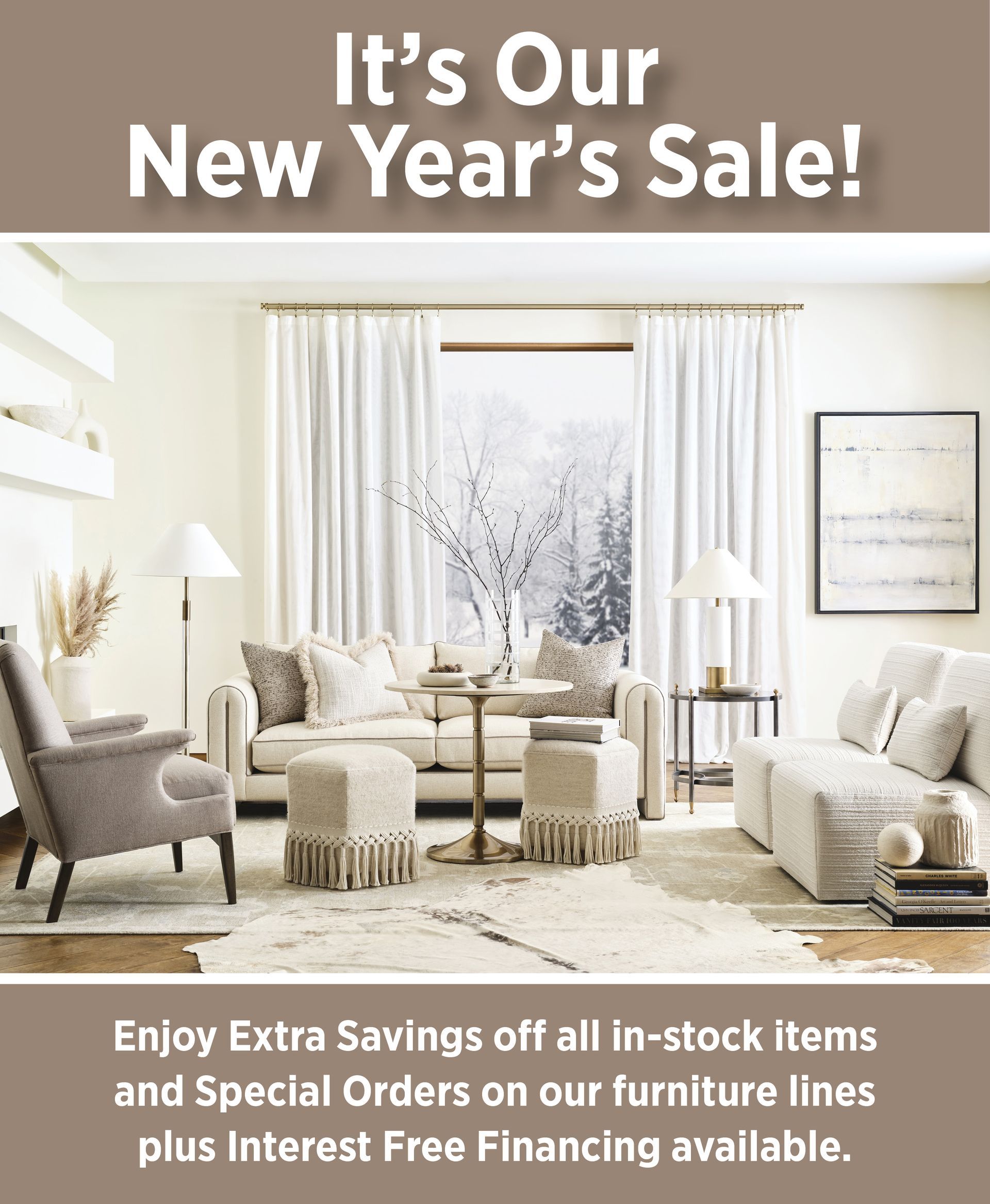 Verbarg's New Year's Sale